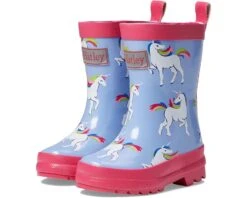 Hatley Kids Unicorn Sky Dance Shiny Rain Boots (Toddler/Little Kid/Big Kid)